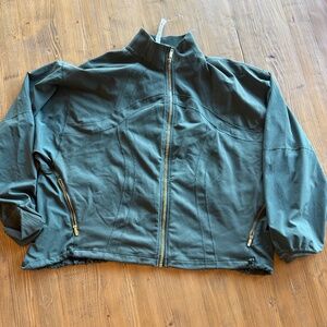 Lululemon Define Relaxed Fit Jacket - Luon - Size 10 - Dark Forest